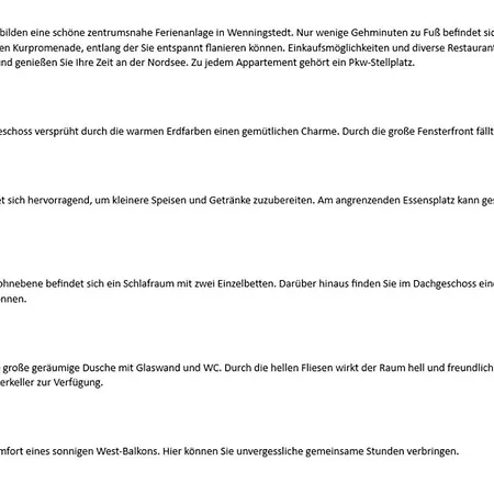 Risgap 3 B, App 18 Apartment Wenningstedt-Braderup
